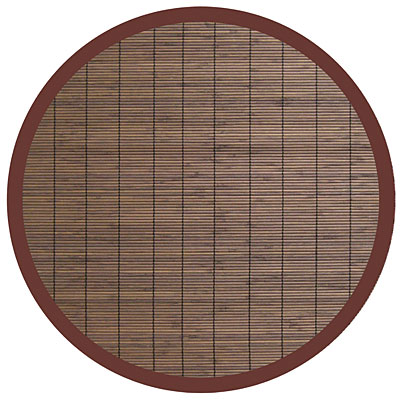 Anji Mountain Bamboo Rug, Co Anji Mountain Bamboo Rug, Co Villager Bamboo Rug 7 Round Coffee Area Rugs