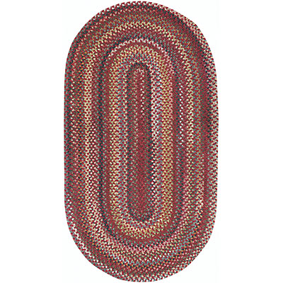Capel Rugs Capel Rugs Autumn Valley 8 x 11 oval Red Berry Area Rugs