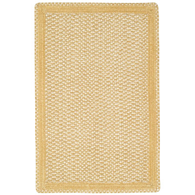 Capel Rugs Capel Rugs Basketweave 7 x 9 Candellight Area Rugs