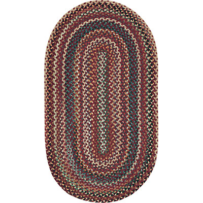 Capel Rugs Capel Rugs Bear Creek 8 ft round Heritage Red Area Rugs