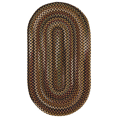 Capel Rugs Capel Rugs Gramercy 7 x 9 oval Black Area Rugs