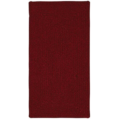 Capel Rugs Capel Rugs Heathered 9 x 13 Dark Red Area Rugs