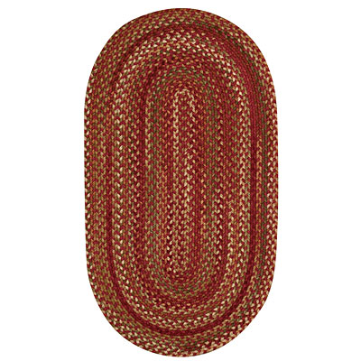Capel Rugs Capel Rugs Homecoming 9 x 13 Oval Rosewood Area Rugs