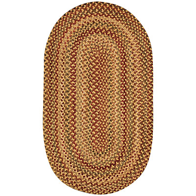Capel Rugs Capel Rugs Homecoming 7 x 9 Oval Wheafield Area Rugs