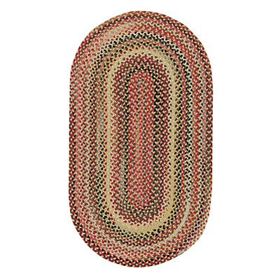 Capel Rugs Capel Rugs In The Valley 5 x 8 Oval Antique Gold Area Rugs