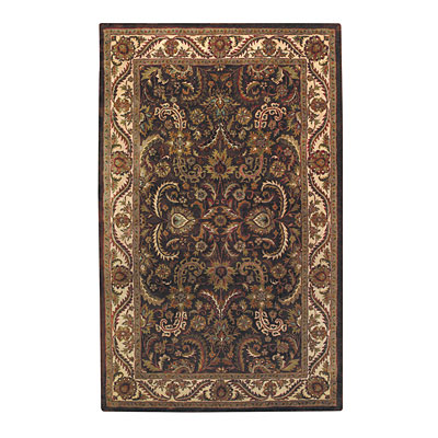 Capel Rugs Capel Rugs Regal - Meshed 5 x 8 Chocolate Area Rugs