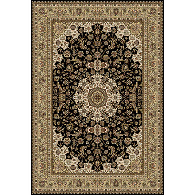 Central Oriental Central Oriental Infinity - Isphahan 5 x 8 Isphanan Black Area Rugs