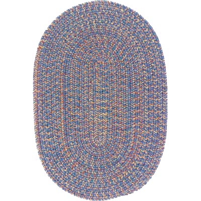 Colonial Mills, Inc. Colonial Mills, Inc. Adams 5 X 8 Oval Federal Blue Mix Area Rugs