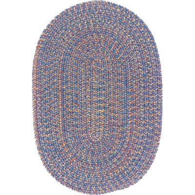 Colonial Mills, Inc. Colonial Mills, Inc. Adams 3 X 5 Oval Federal Blue Mix Area Rugs