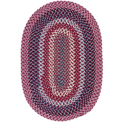 Colonial Mills, Inc. Colonial Mills, Inc. Boston Common 3 X 5 Oval Brick Marketplace Area Rugs