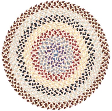 Colonial Mills, Inc. Colonial Mills, Inc. Boston Common 10 X 10 Round Harbour Lites Area Rugs