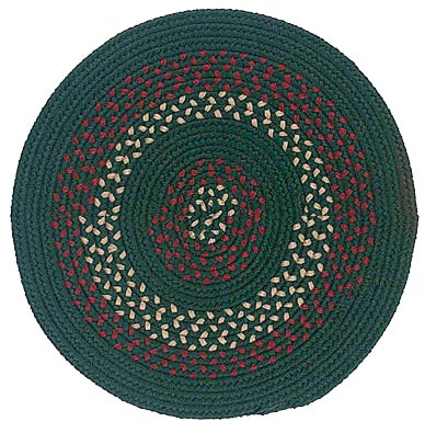 Colonial Mills, Inc. Colonial Mills, Inc. Deerfield 6 X 6 Round Hunter Green Area Rugs