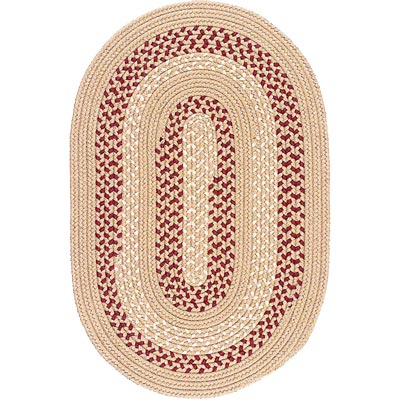 Colonial Mills, Inc. Colonial Mills, Inc. Deerfield 3 X 5 Oval Taupe Area Rugs