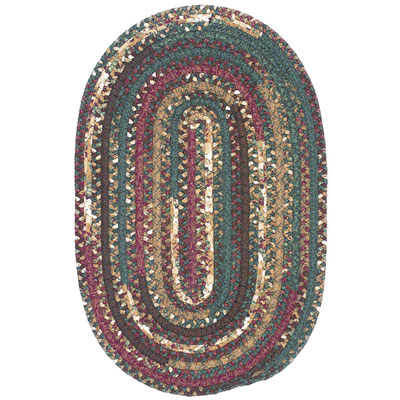 Colonial Mills, Inc. Colonial Mills, Inc. Four Sesaon 8 x 10 Oval Fall Area Rugs