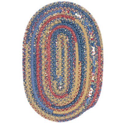 Colonial Mills, Inc. Colonial Mills, Inc. Four Sesaon 11 x14 Oval Summer Area Rugs