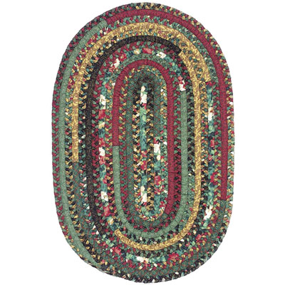 Colonial Mills, Inc. Colonial Mills, Inc. Four Sesaon 2 x 5 Oval Winter Area Rugs