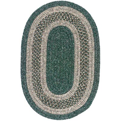 Colonial Mills, Inc. Colonial Mills, Inc. Jefferson 7 X 9 Oval Evergreen Area Rugs