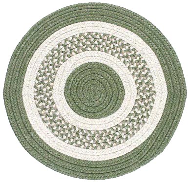 Colonial Mills, Inc. Colonial Mills, Inc. Jefferson 6 X 6 Round Moss Green Area Rugs