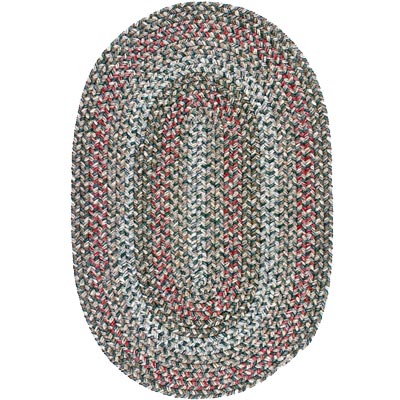 Colonial Mills, Inc. Colonial Mills, Inc. Lincoln 3 X 5 Oval Evergreen Multi Area Rugs