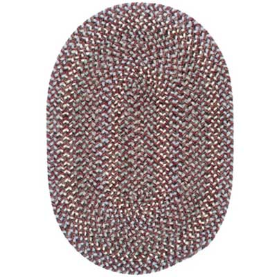 Colonial Mills, Inc. Colonial Mills, Inc. Lincoln 7 X 9 Oval Wine Multi Area Rugs