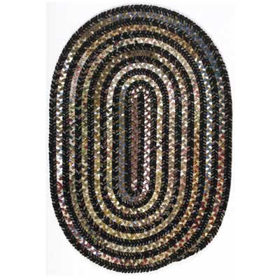 Colonial Mills, Inc. Colonial Mills, Inc. Montage 5 X 8 Oval Ebony Area Rugs