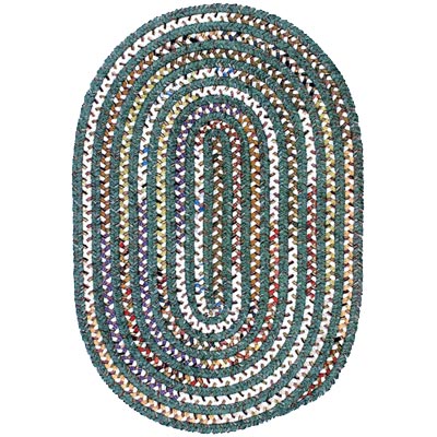 Colonial Mills, Inc. Colonial Mills, Inc. Montage 7 X 9 Oval Mytrle Green Area Rugs