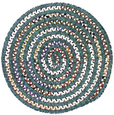 Colonial Mills, Inc. Colonial Mills, Inc. Montage 8 X 8 Round Myrtle Green Area Rugs