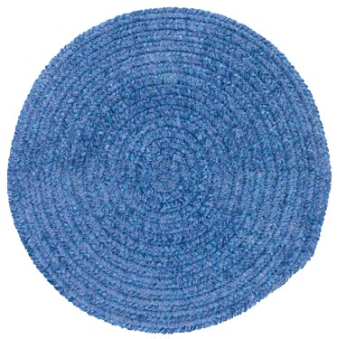 Colonial Mills, Inc. Colonial Mills, Inc. Spring Meadow 6 X 6 Round Petal Blue Area Rugs