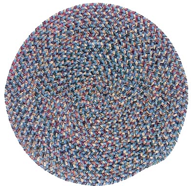 Colonial Mills, Inc. Colonial Mills, Inc. Twilight 6 X 6 Round Federal Blue Area Rugs