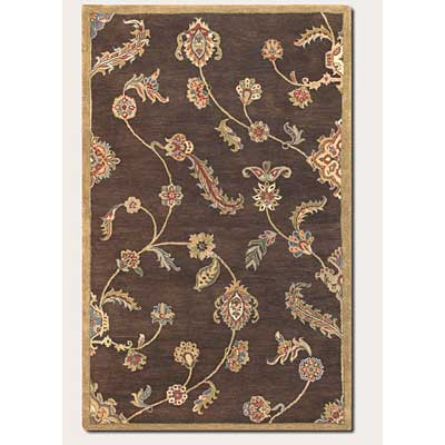 Couristan Couristan Dynasty 9 x 13 Persian Garland Brown Area Rugs