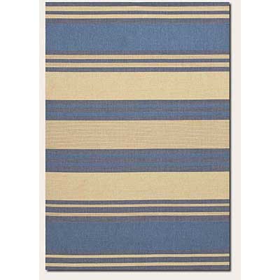 Couristan Couristan Five Seasons 9 x 13 South Padre Cream Blue Area Rugs