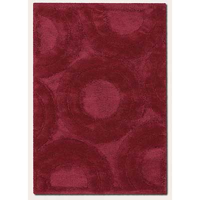 Couristan Couristan Focal Point 8 x 11 Erosion Red Area Rugs