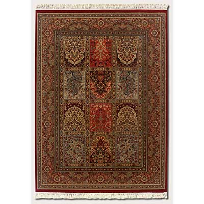 Couristan Couristan Gem 8 x 10 Antique Nain Old World Coloration Area Rugs