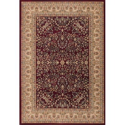 Couristan Couristan Izmir 5 x 8 Floral Mashad Persian Red Area Rugs