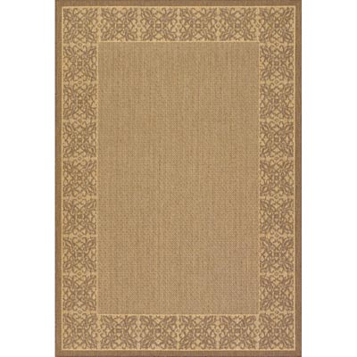 Couristan Couristan Recife 5 x 8 Summer Chimes Natural Cocoa Area Rugs