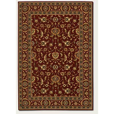 Couristan Couristan Royal Luxury 8 x 11 Brentwood Bordeaux Area Rugs