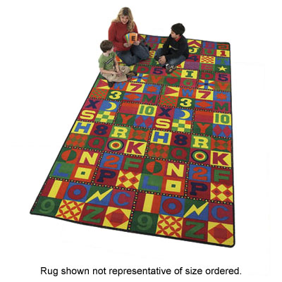 Flagship Carpets Flagship Carpets Floors That Teach 6 x 9 Floors That Teach Area Rugs