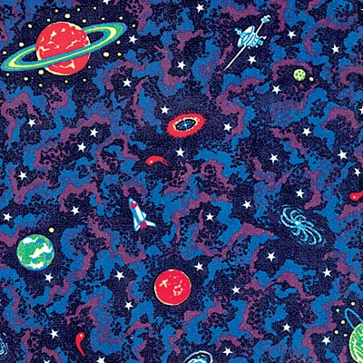 Flagship Carpets Flagship Carpets Neon 6 x 9 Space Voyage Area Rugs