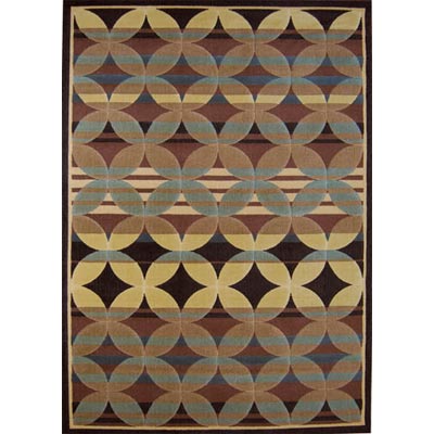 Home Dynamix Home Dynamix Catalina 5 x 7 Brown/Blue 4480 Area Rugs