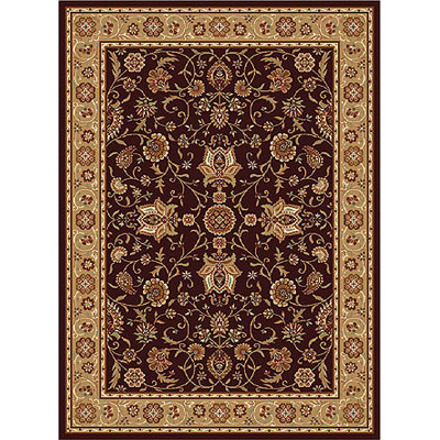 Home Dynamix Home Dynamix Madlena 5 ft Round Brown Gold Area Rugs