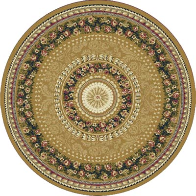 Home Dynamix Home Dynamix Optimum 8 ft Round Gold 11023 Area Rugs