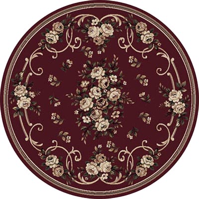 Home Dynamix Home Dynamix Optimum 8 ft Round Red 11028 Area Rugs
