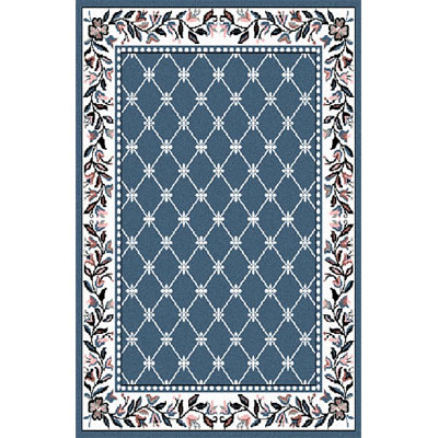 Home Dynamix Home Dynamix Premium 5 x 7 Country Blue 7015 Area Rugs