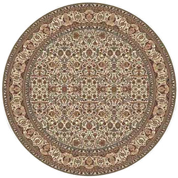 Home Dynamix Home Dynamix Regency 5 ft Round Ivory 8302 Area Rugs