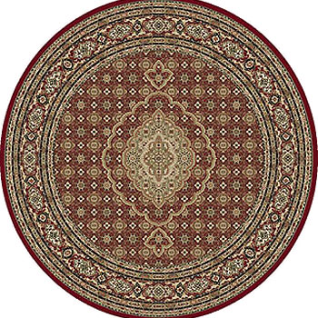 Home Dynamix Home Dynamix Regency 8 ft Round Red 8690 Area Rugs
