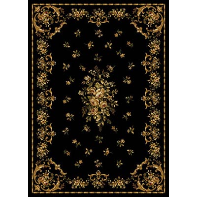 Home Dynamix Home Dynamix Royalty 8 x 11 Black 8102 Area Rugs
