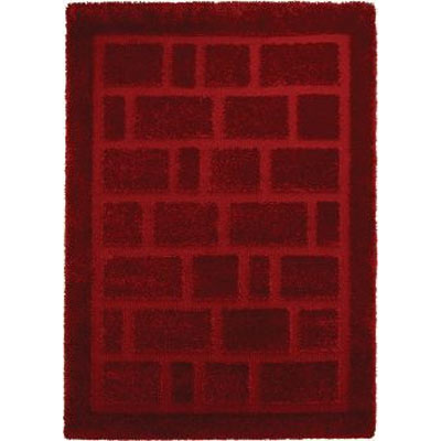 Home Dynamix Home Dynamix Structure 8 x 10 Red 17001 Area Rugs