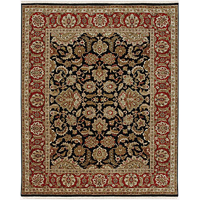 Jaipur Rugs Inc. Jaipur Rugs Inc. Atlantis 9 x 12 Taj Ebony/Red Area Rugs