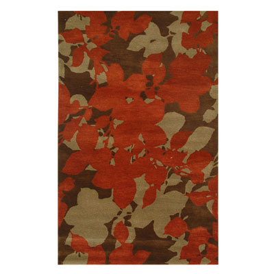 Jaipur Rugs Inc. Jaipur Rugs Inc. Blue 5 x 8 Orchid Cocoa Brown/Red Ochre Area Rugs