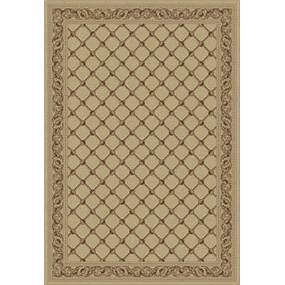 Kane Carpet Kane Carpet Elegance 5 x 8 Traditional Trellis 24 Carat Area Rugs